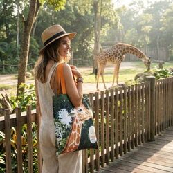 Totebag polyester recyclé 150g