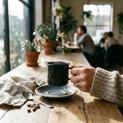 Mug céramique de couleur 80ml - NESTOR