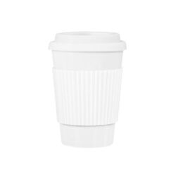 Mug céramique blanche brillante 380ml - LEOCADIE