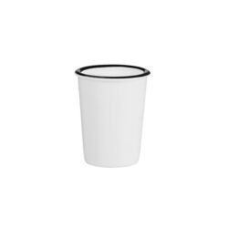 Mug céramique blanche brillante 80ml - CALYPSO