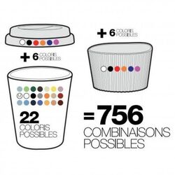 MUG cér. 280ml PARFAIT c.