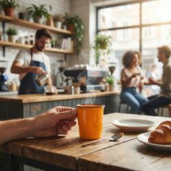 Mug céramique de couleur 80ml - CALYPSO