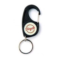 Porte-clé français MOUSQUETON - Noir