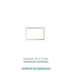 Pin's rectangulaire - France