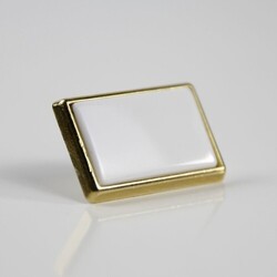 Pin's rectangulaire - France - Or