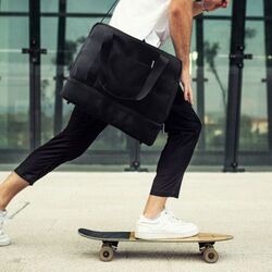 Sac de sport polyester recyclé DARKLINE