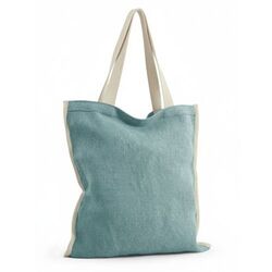 Sac shopping réversible jute lavée TOPDAY