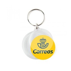 Porte-clé rond 37 mm - France