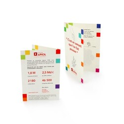 Carte papier végétal