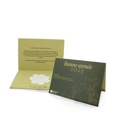 Carte papier végétal
