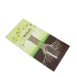 Carte visio-graines allongée