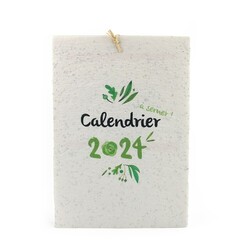 Calendrier papier graines A4