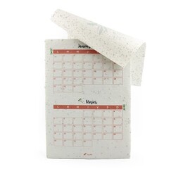 Calendrier papier graines A4