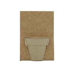 Carte pot bambou