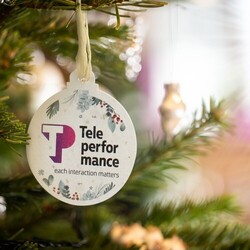 Boule de Noël papier graines