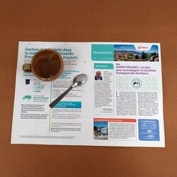 Set de table papier graines A3