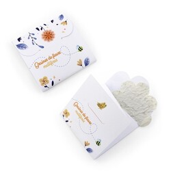 Étui confettis papier graines