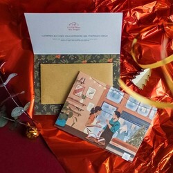 Carte papier végétal