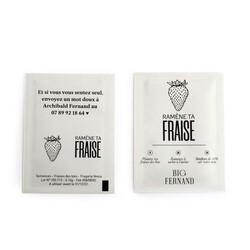Sachet graines 1 couleur 60x80mm