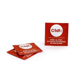Sachet graines 1 couleur  55x55mm