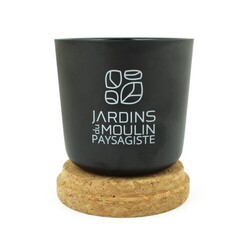 Graines pot bambou couvercle liège