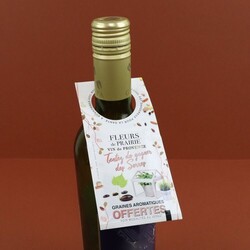 Sachet graines bouteille