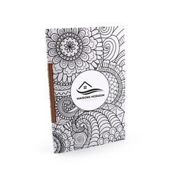 Crayon à graines mine multicolore carte à colorier