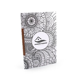 Crayon à graines mine multicolore carte à colorier