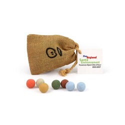 Pochon 7 billes de graines