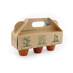 Présentoir 3 pots