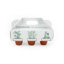 Présentoir 3 pots
