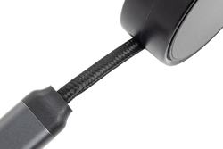 Câble 45W rétractable 6 en 1 en aluminium recyclé Terra RCS