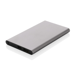 Powerbank 4000mAh en plastique recyclé/aluminium RCS