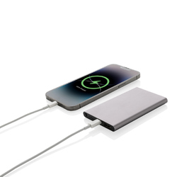 Powerbank 4000mAh en plastique recyclé/aluminium RCS