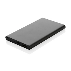 Powerbank 4000mAh en plastique recyclé/aluminium RCS