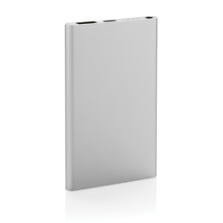 Powerbank 4000mAh en plastique recyclé/aluminium RCS