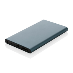 Powerbank 4000mAh en plastique recyclé/aluminium RCS