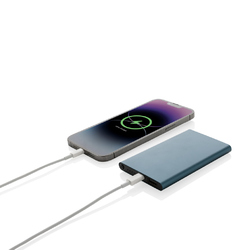 Powerbank 4000mAh en plastique recyclé/aluminium RCS