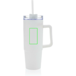 Mug 750ml avec poignée en plastique recyclé RCS Tana