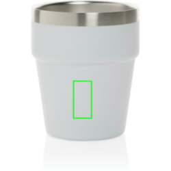 Tasse à café 300ml à double paroi en acier RCS Clark