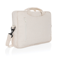 Sacoche ordinateur 15,4'' en coton recyclé AWARE™ Laluka