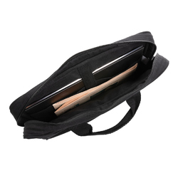 Sacoche ordinateur 15,4'' en coton recyclé AWARE™ Laluka