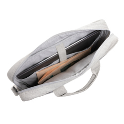 Sacoche ordinateur 15,4'' en coton recyclé AWARE™ Laluka