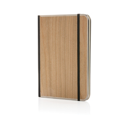 Carnet A5 couverture imprimé bois Treeline