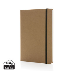 Cahier A5 en kraft recyclé et papier de pierre Craftstone