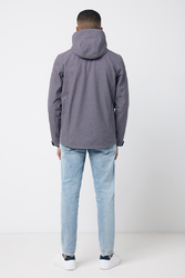 Veste homme soft shell en polyester recyclé Iqoniq Makalu
