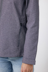 Veste homme soft shell en polyester recyclé Iqoniq Makalu