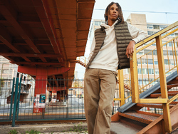 Bodywarmer homme en polyester recyclé Iqoniq Meru