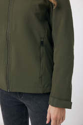 Veste femme soft shell en polyester recyclé Iqoniq Makalu