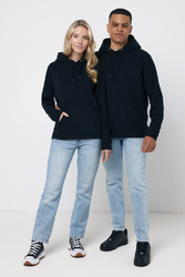 Polaire à capuche en polyester recyclé IQONIQ Trivor